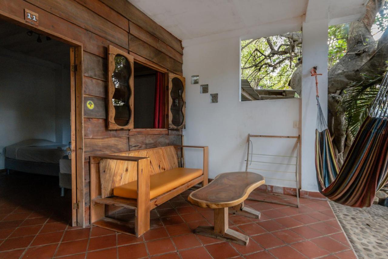 Esencia Nativa Hotel El Zonte Luaran gambar